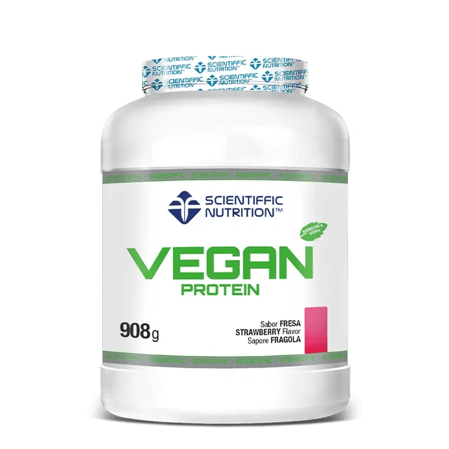 Scientiffic Nutrition Vean Protein Căpșuni - Cremă, 908 g