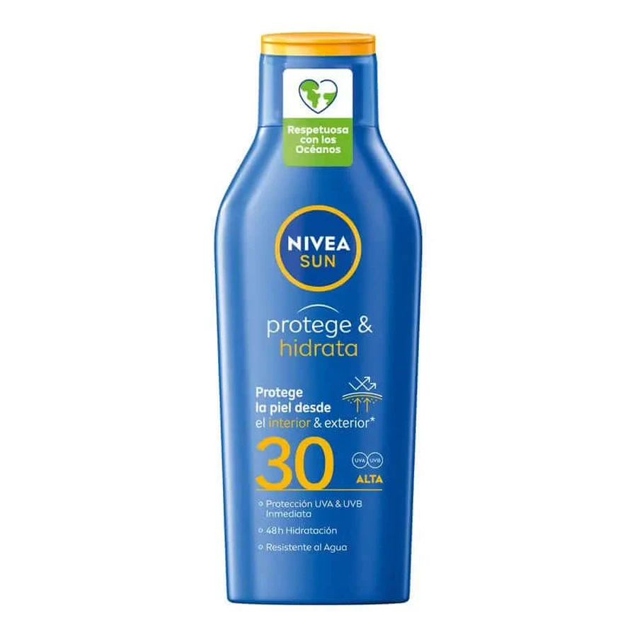 NIVEA Sun SPF30 Protect & Moisturize Lait solaire hydratant, 400 ml
