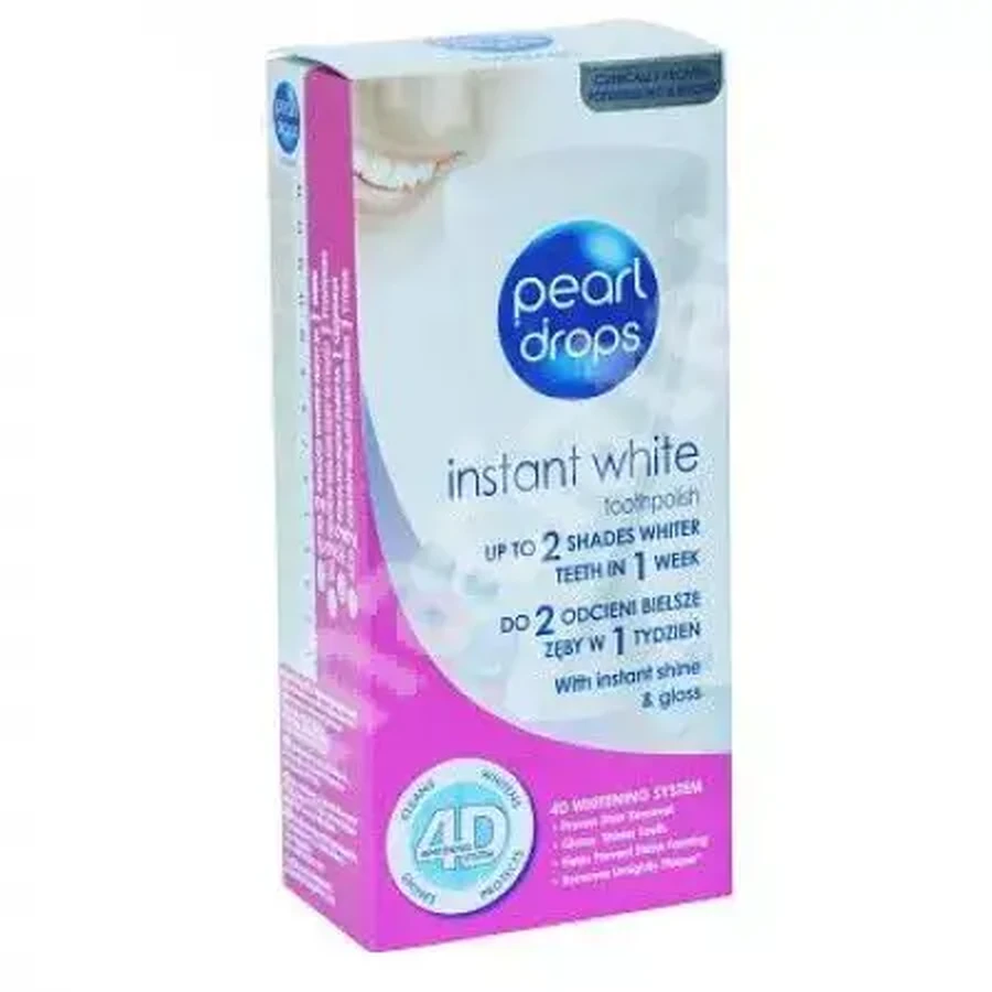 Gel pentru albirea dintilor Instant boost, 50 ml, Pearl Drops