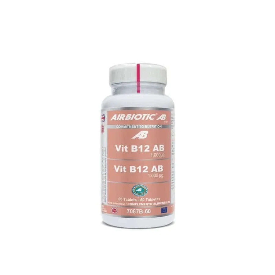 Airbiotic Vit B12 Ab, 60 tabletek: ceny i cechy