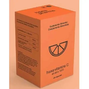 Hawa Pharma Hawa Vitamin C Alkaline 1000 60 kapsułek
