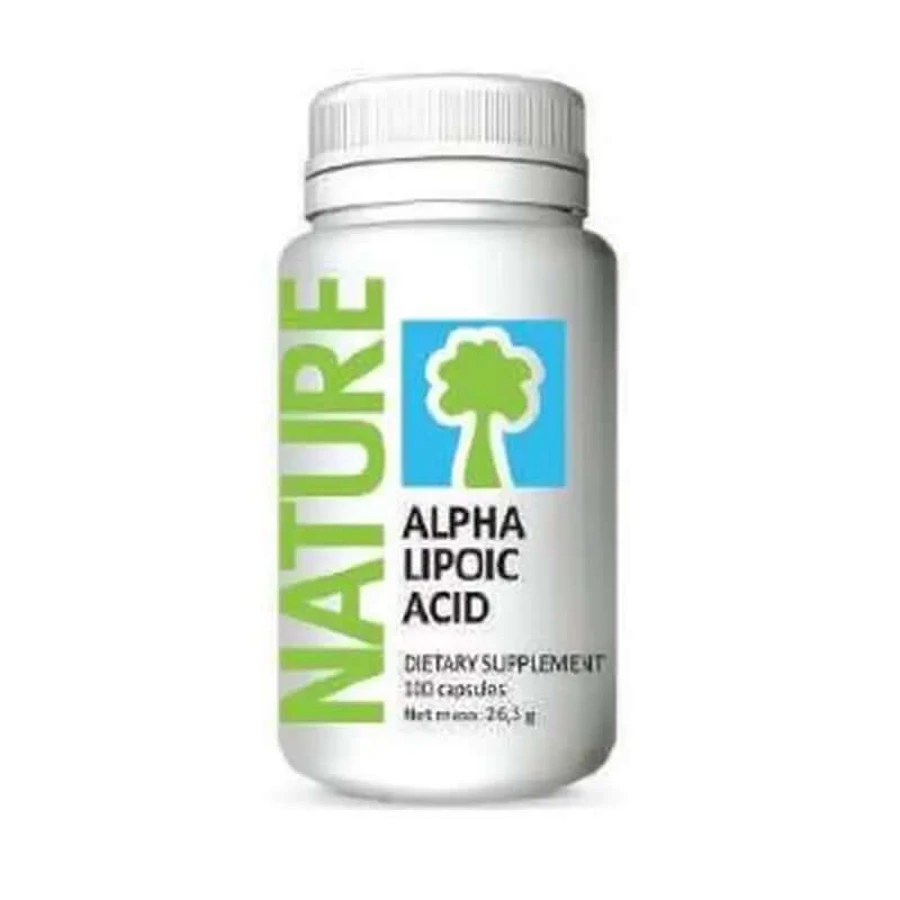 Starke Natur Alpha-Liponsäure 200Mg. 100 Kapseln