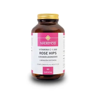 Naturemost Vitamin C Rose Hips L.Sustained 1500 Mg , 90 tablets