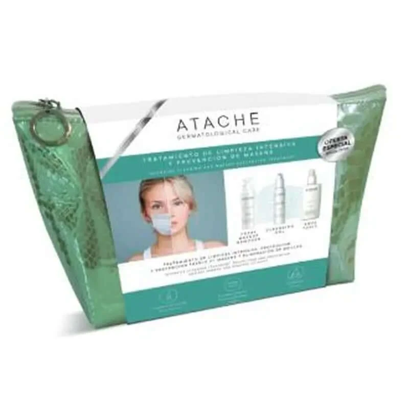 Atache Promo Anti-Akne Make-up Entferner+Gel+Tonic Kulturbeutel