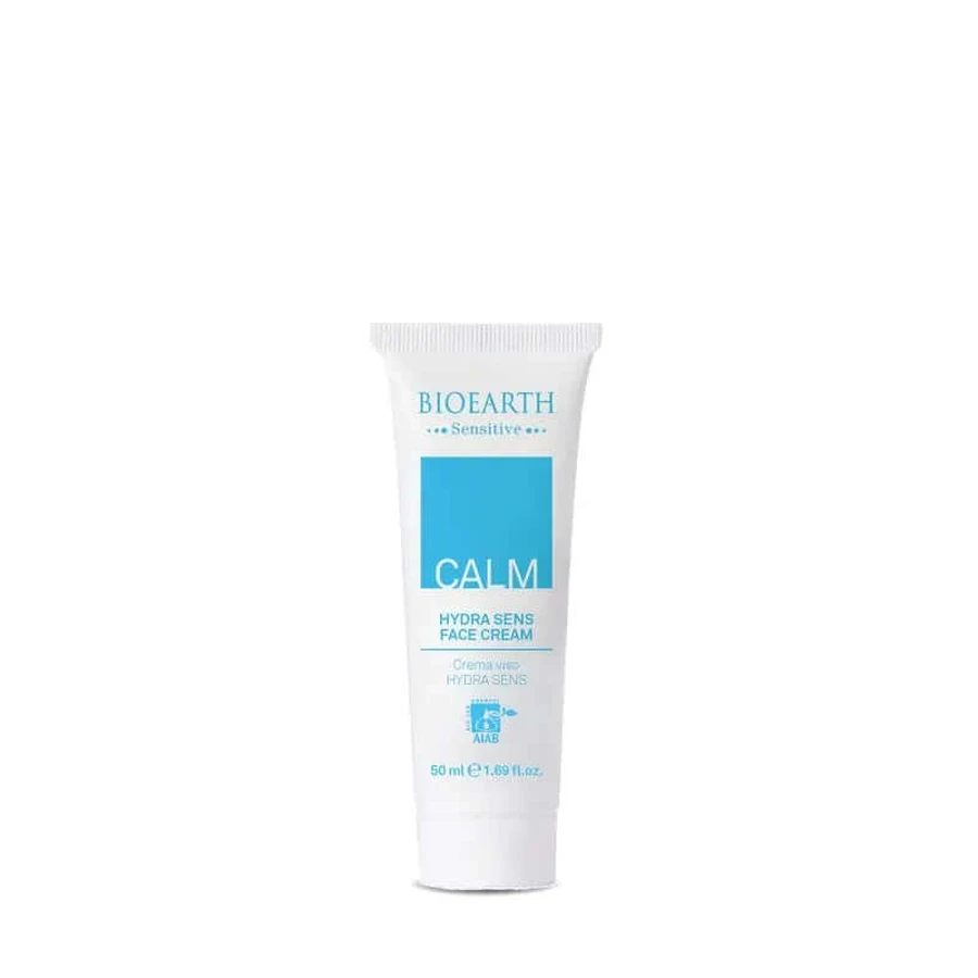 Cremă de față Bioearth Hydra Sens, 50 ml