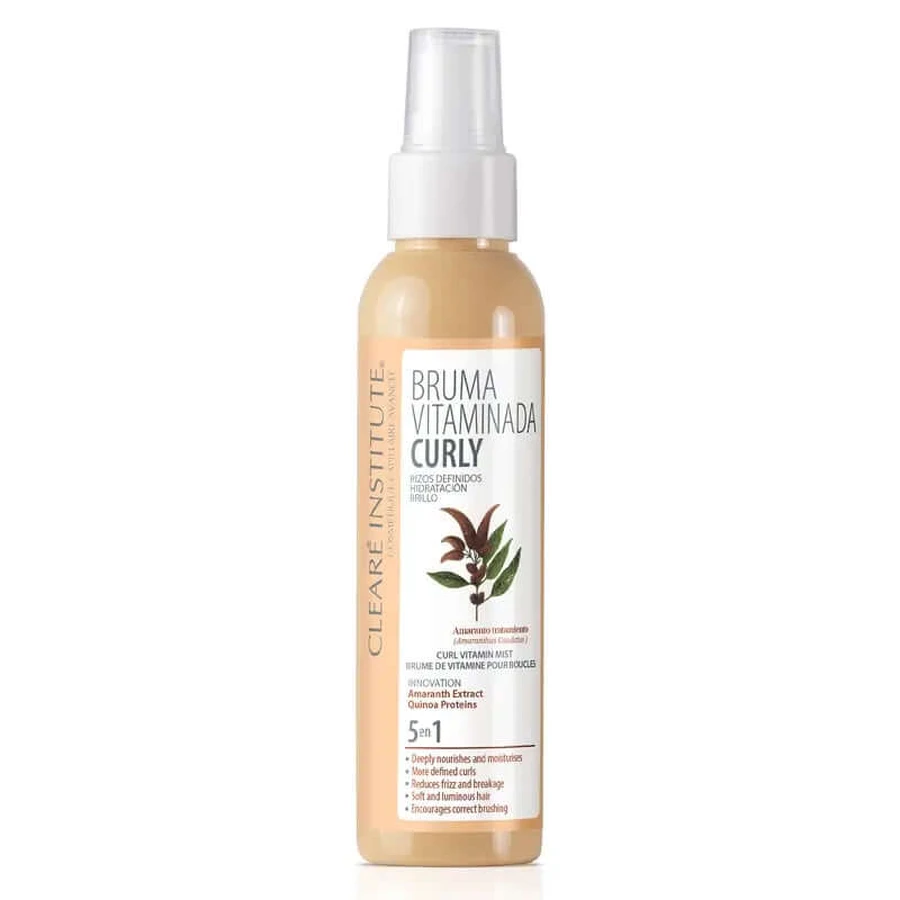 Clearé Institute Anti-Frizz Vitamin Mist Păr creț Metoda creț 125 Ml