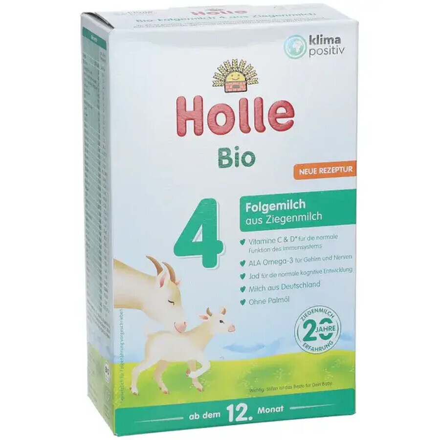 Holle -Folgemilch 4 auf Ziegenmilchbasis ab dem 12. Monat, 400 g