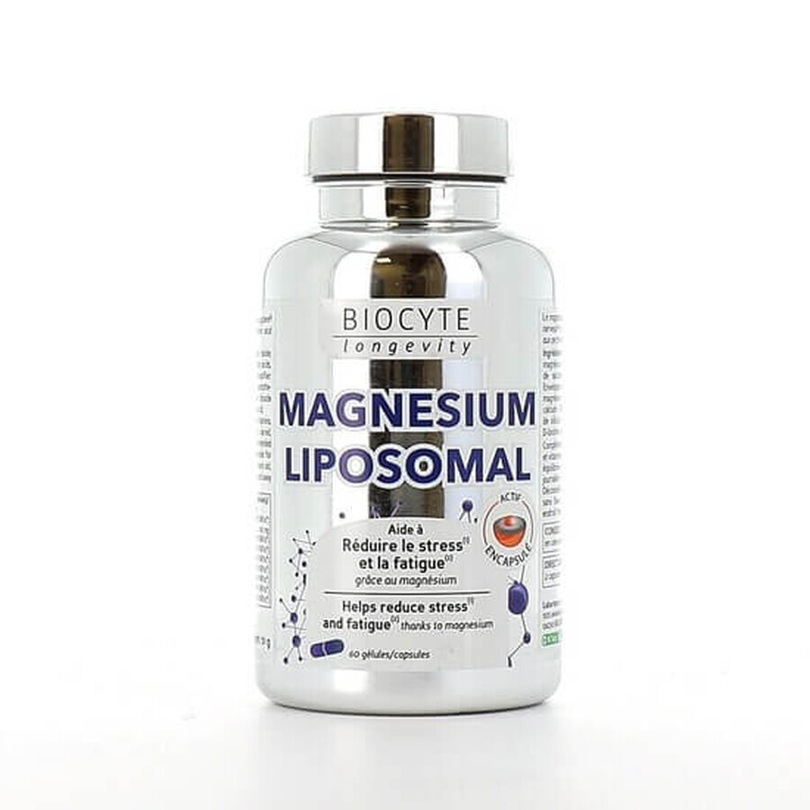 Magneziu lipozomal, 60 capsule, Biocyte