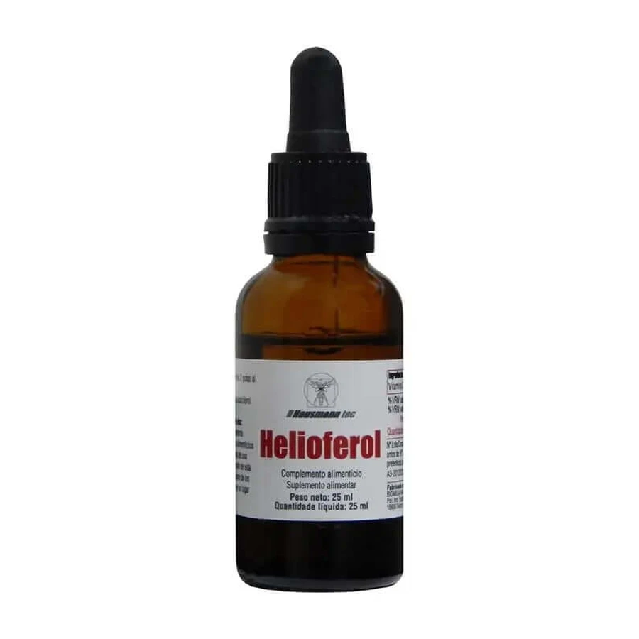 Hausmann B Helioferol Gocce (Vit D3), 25 Ml