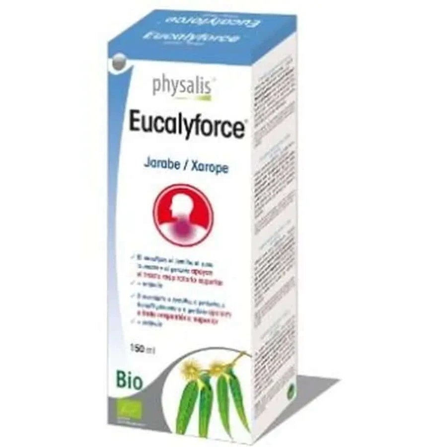 Physalis Eucalyforce sirop 150Ml. Bio