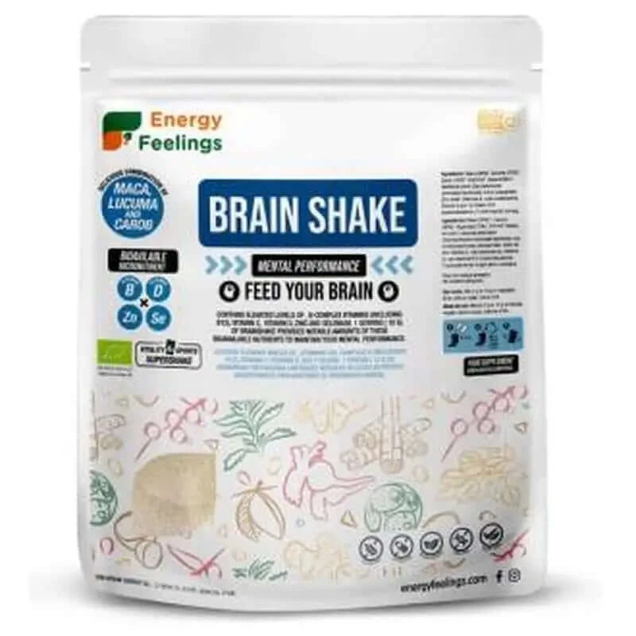 Energie Gevoelens Hersenschudding 500Gr. Eco Vegan Sg