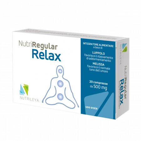 NutriRegular Relax, 20 comprimate, Nutrileya