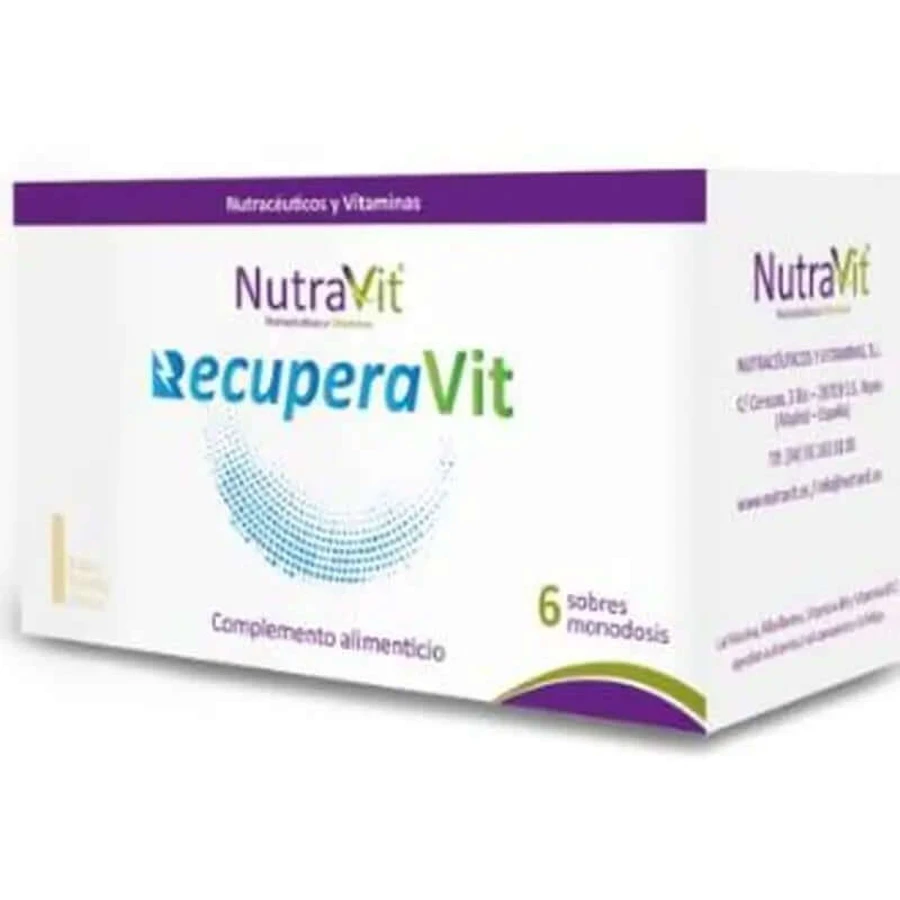 Nutravit Recuperavit 6Sbrs: ceny i cechy