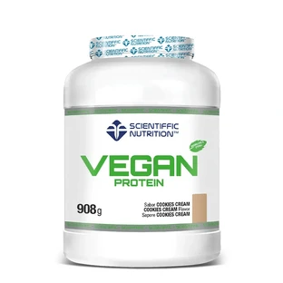 Scientiffic Nutrition Vegan Protein 908G Cookies , 908 grame