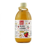 Otet bio de mere, crud, nefiltrat, 500ml, Baule Volante