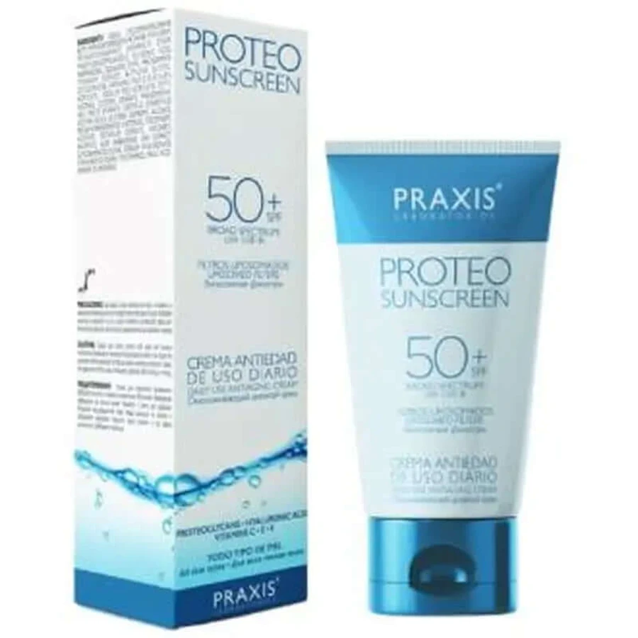 Praxis Proteo Sunscreen Spf50+ Crema Antiedad 60Ml