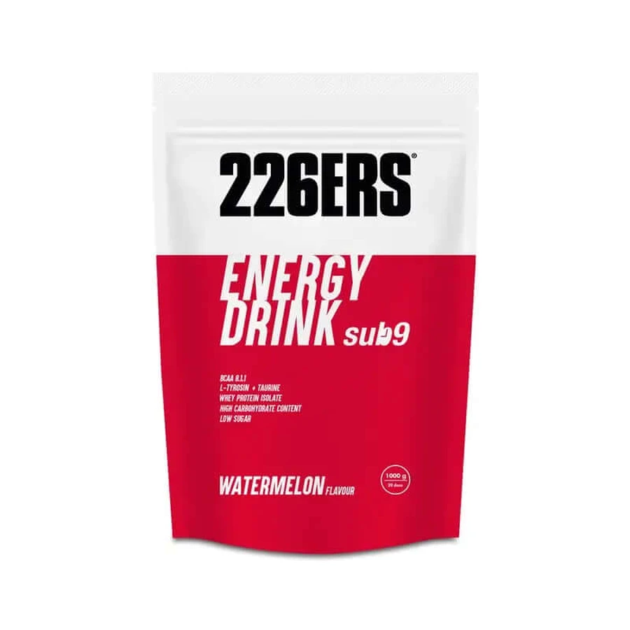226Ers Energy Drink Sub-9 Watermelon, 1000 gramów: ceny i cechy