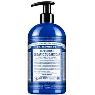 Săpun de mentă cu zahăr Dr. Bronner's 710Ml