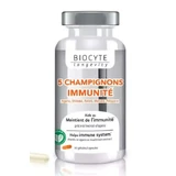 Biocyte 5 Champignons Immunite , 30 capsule
