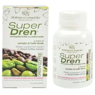 Bottega Di Lungavita Super Dren Green Coffee Capsule 60Cap