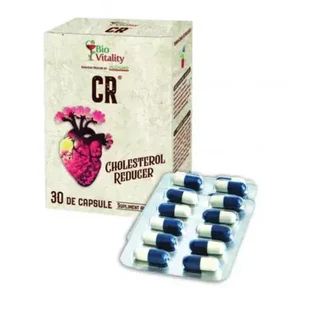 CR normalisiert Triglyceride und Cholesterin, 30 Kapseln, Bio Vitality