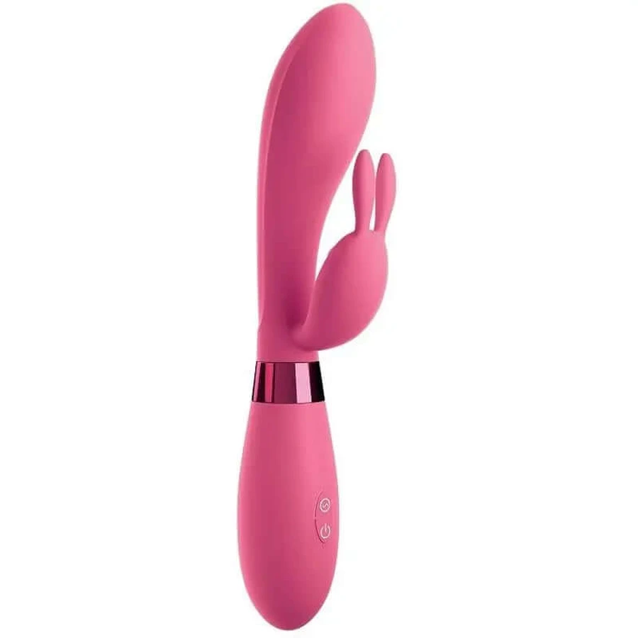 Omg Selfie Silikon Vibrator Kaninchen Rosa