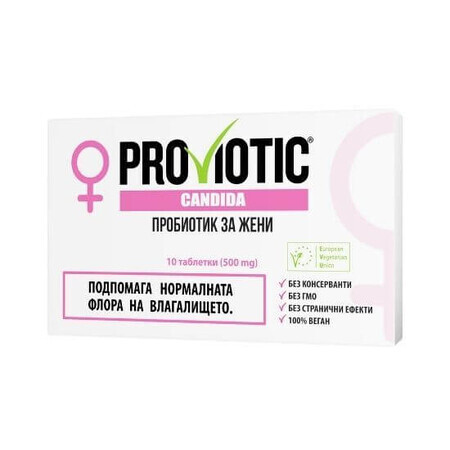 Proviotic Candida, 10 tablete, Esvida