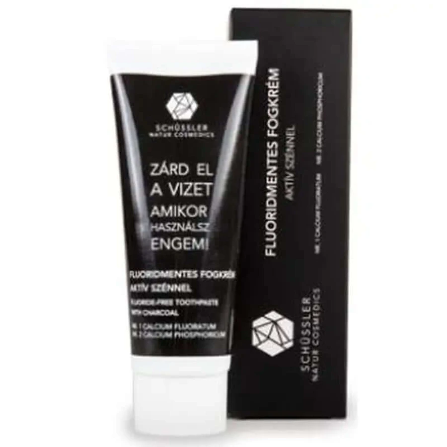 Schussler Natur Cosmedics Schussler Natur Dentifricio con carbone attivo 75 ml