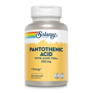 Acid pantotenic Solaray , 100 capsule de 500 mg
