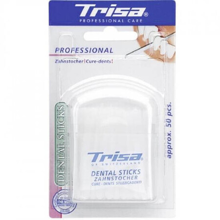 Kunststoff-Zahnstocher, 50 Stück, Trisa