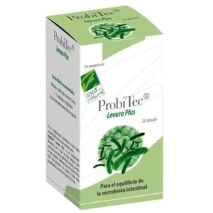 O sută la sută natural Probitec Levura Plus 20 Capsule