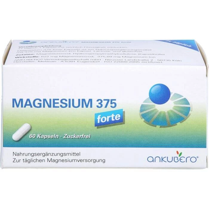 MAGNESIUM 375 forte Kapseln 60 St