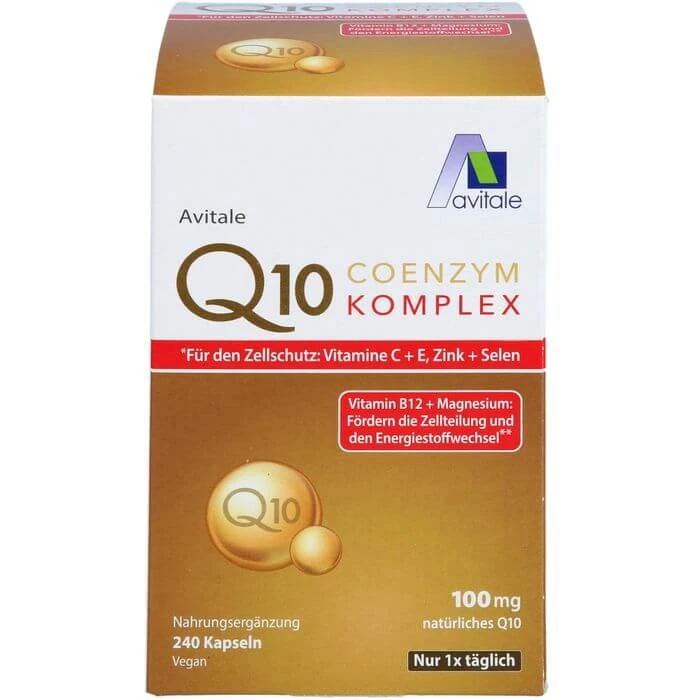 COENZYM Q10 100 mg Kapseln+Vitamine+Mineralstoffe 240 St
