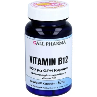 WITAMINA B12 500 µg GPH Kapsułki 30 kapsułek