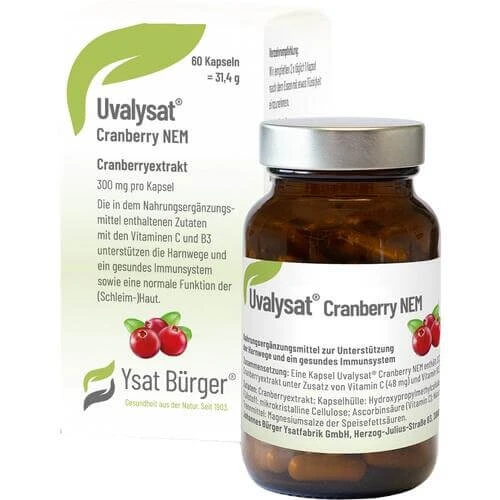 UVALYSAT Cranberry NEM Kapseln 60 St