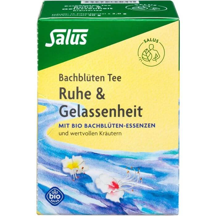BACHBLÜTEN TEE Ruhe & Gelassenheit Bio Salus Fbtl. 15 St