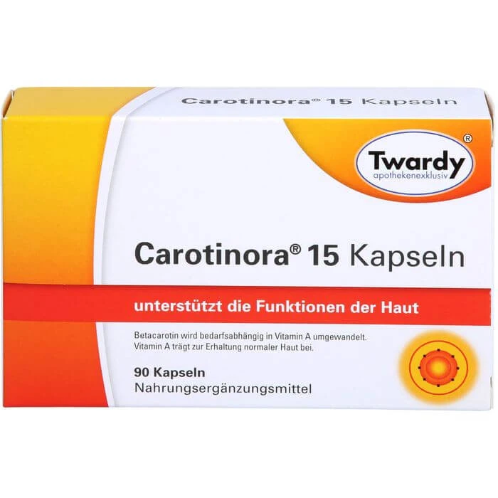 CAROTINORA 15 Kapseln 90 St