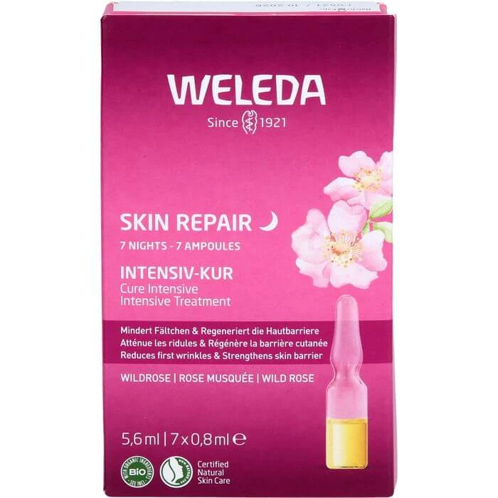 WELEDA Skin Repair Intensiv-Kur 7 Ampullen 5,6 ml