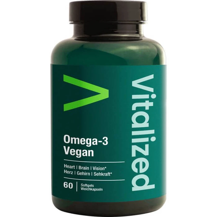VITALIZED Omega-3 vegan 900 mg kapsułki miękkie 60 szt.: ceny i cechy