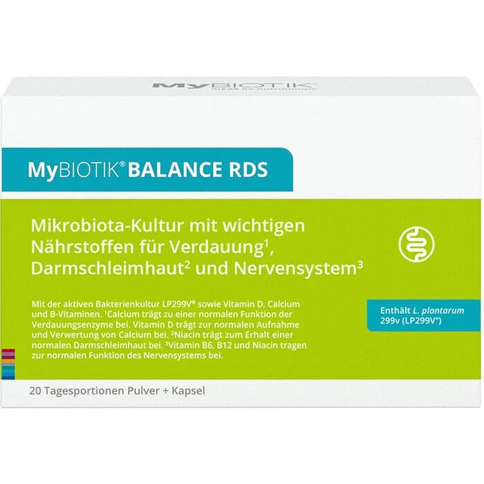 MYBIOTIK BALANCE RDS 20x2 g Plv.+20 Kapseln 1 P