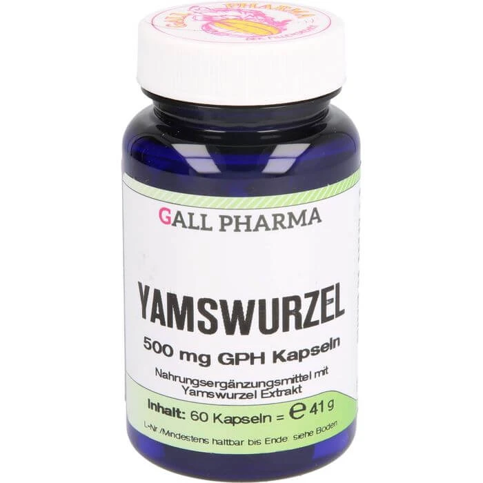 YAMSWURZEL 500 mg GPH Kapseln 60 St