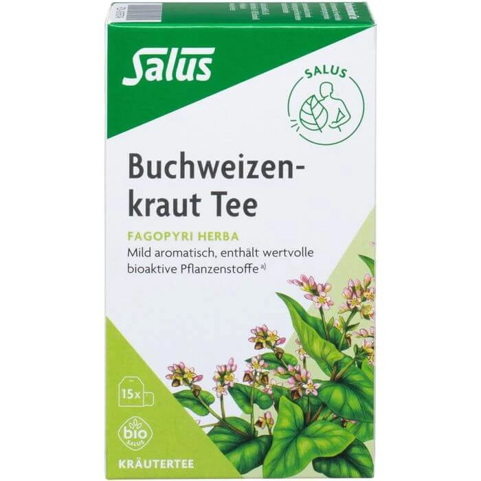 BUCHWEIZENKRAUT Tee Fagopyri herba Bio Salus Fbtl. 15 St