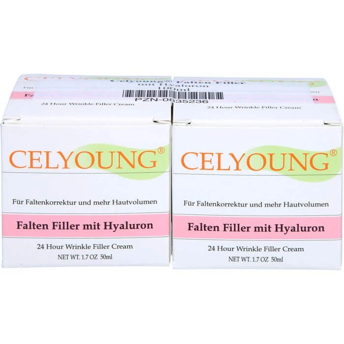 CELYOUNG Falten Filler m.Hyaluron Creme 100 ml