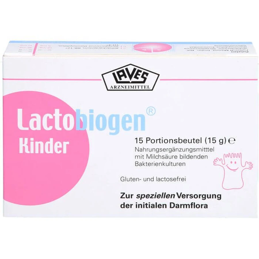 LACTOBIOGEN Copii pliculețe 15 buc.