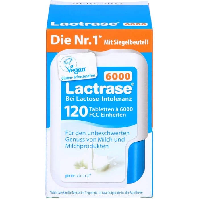 LACTRASE 6.000 FCC Tbl.im Klickspender Doppelpack 240 St