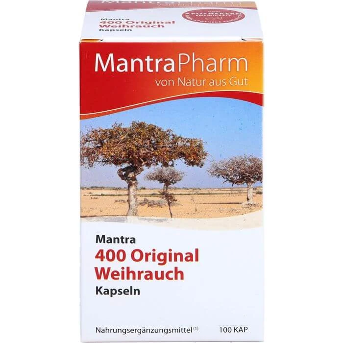 MANTRA 400 Original Weihrauch Kapseln 100 St