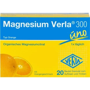 MAGNESIUM VERLA 300 Orange Granule 20 Capsule