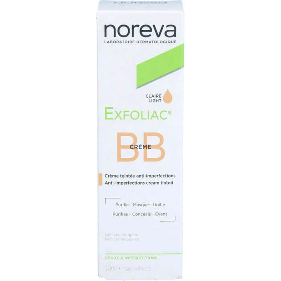 NOREVA Exfoliac cremă BB colorată ușoară 30 ml