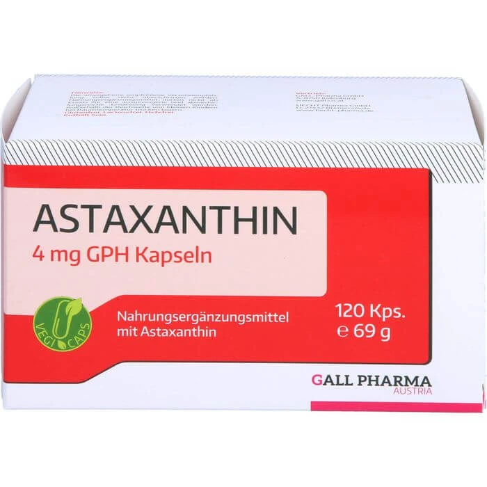 ASTAXANTHIN 4 mg GPH Kapseln 120 St