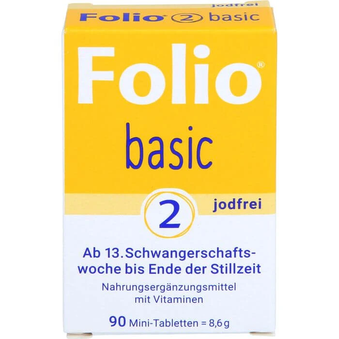 FOLIO 2 basic jodfrei Filmtabletten 90 St
